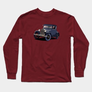 Model A Ford in blue/black Long Sleeve T-Shirt